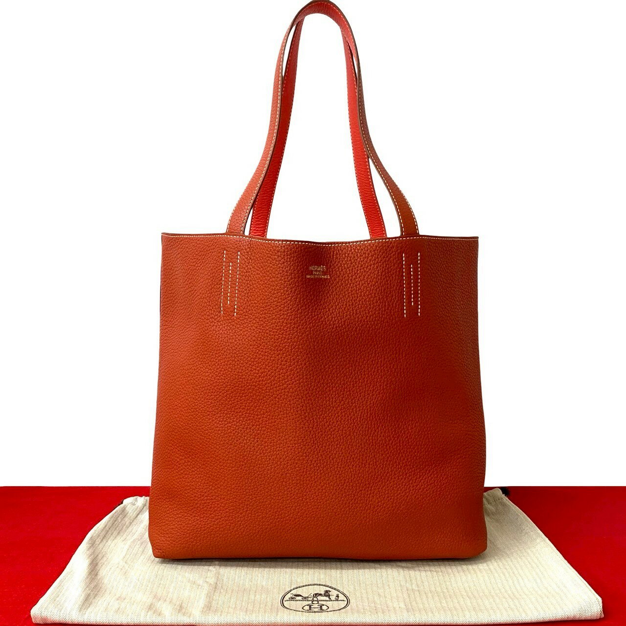 HERMES エルメス トートバッグ オレンジ - 4500325E0101 楽天市場】エルメス トートバッグ オレンジの通販