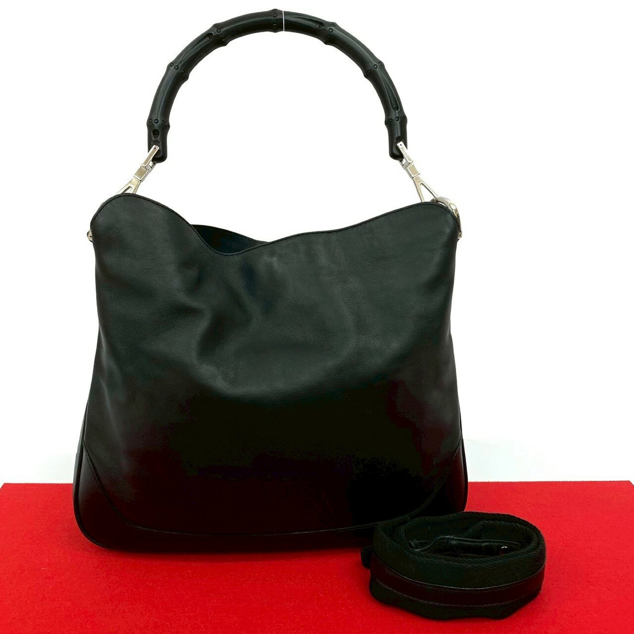 051 極美品 GUCCI バンブー ハンドバッグ トートバッグ 肩掛け wm6 楽天市場】グッチ バンブー 2wayハンドバッグの通販