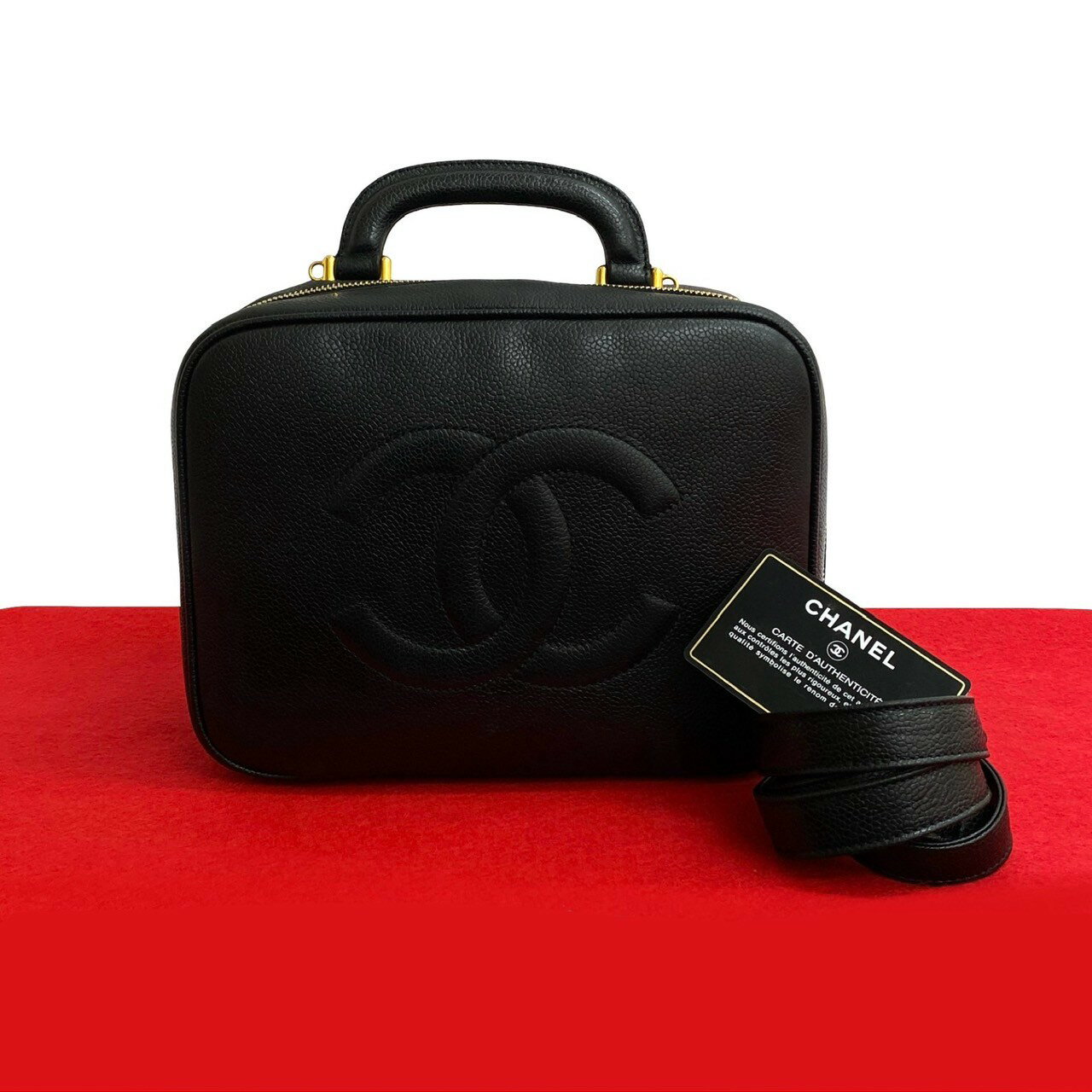 1つは欲しい シーズナブルデザイン キャビア CHANEL バニティ 楽天市場】シャネル キャビア バニティの通販