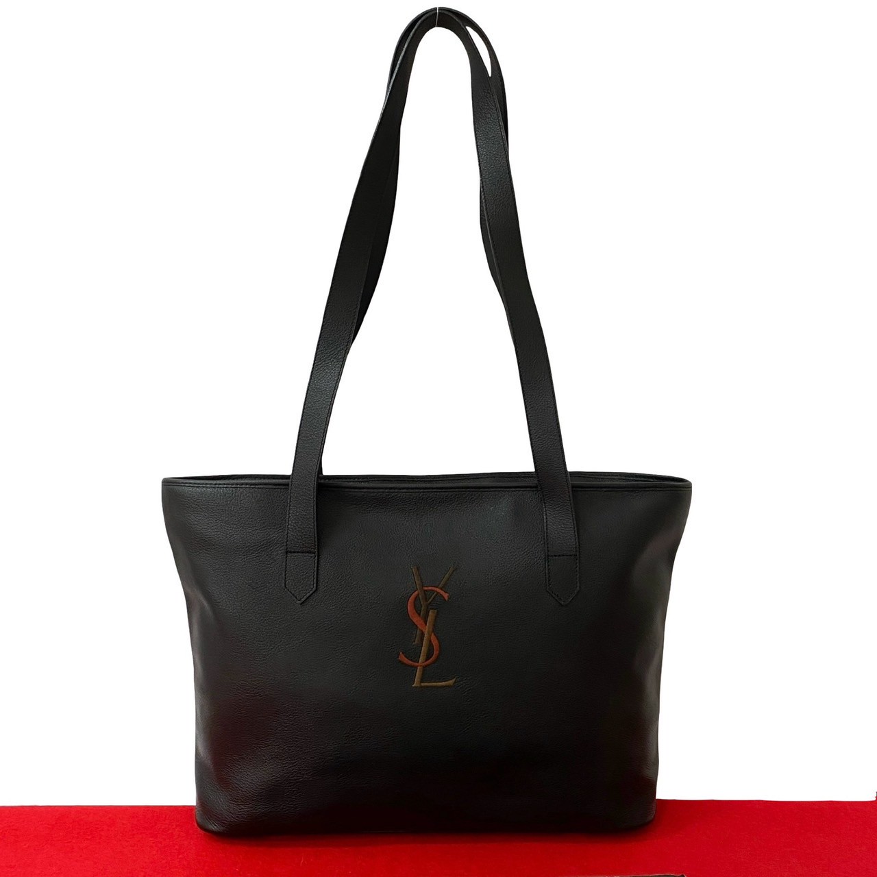 Saint Laurent ロゴ チェーン トートバッグ ブラック 楽天市場】サンローラン(柄ロゴ)(トートバッグ|レディース