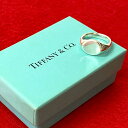【ポイント2倍】極 美品 希少品 TIFFANY&Co. ティファニー シグネット リング シルバー925 指輪 アクセサリー 12号 シルバー 32737【送料無料】【中古】