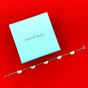 【ポイント2倍】極 美品 TIFFANY&Co. ティファニー エルサペレッティ ビーンズ ブレスレット シルバー925 バングル アクセサリー シルバー 1655c【送料無料】【中古】
