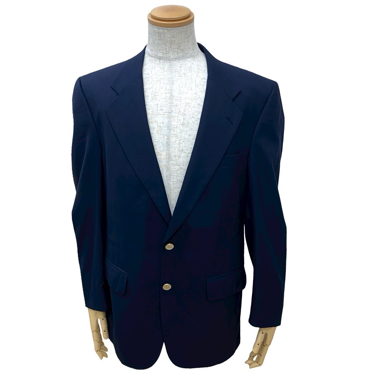 【美品】 バーバリーロンドン 紺ブレ サイズ140 高級感 お洒落 ジャケット os-fre-58168_001.jpg