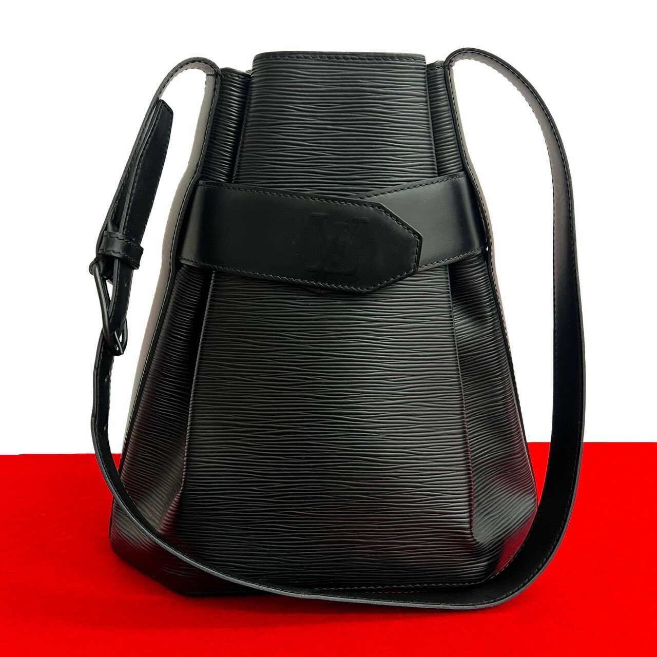 【ポイント2倍】極 美品 LOUIS VUITTON ルイヴィトン ヴィンテージ サック デ ポール PM エピ レザー 本革 ショルダーバッグ ボディバッグ ノワール 26289【送料無料】【中古】