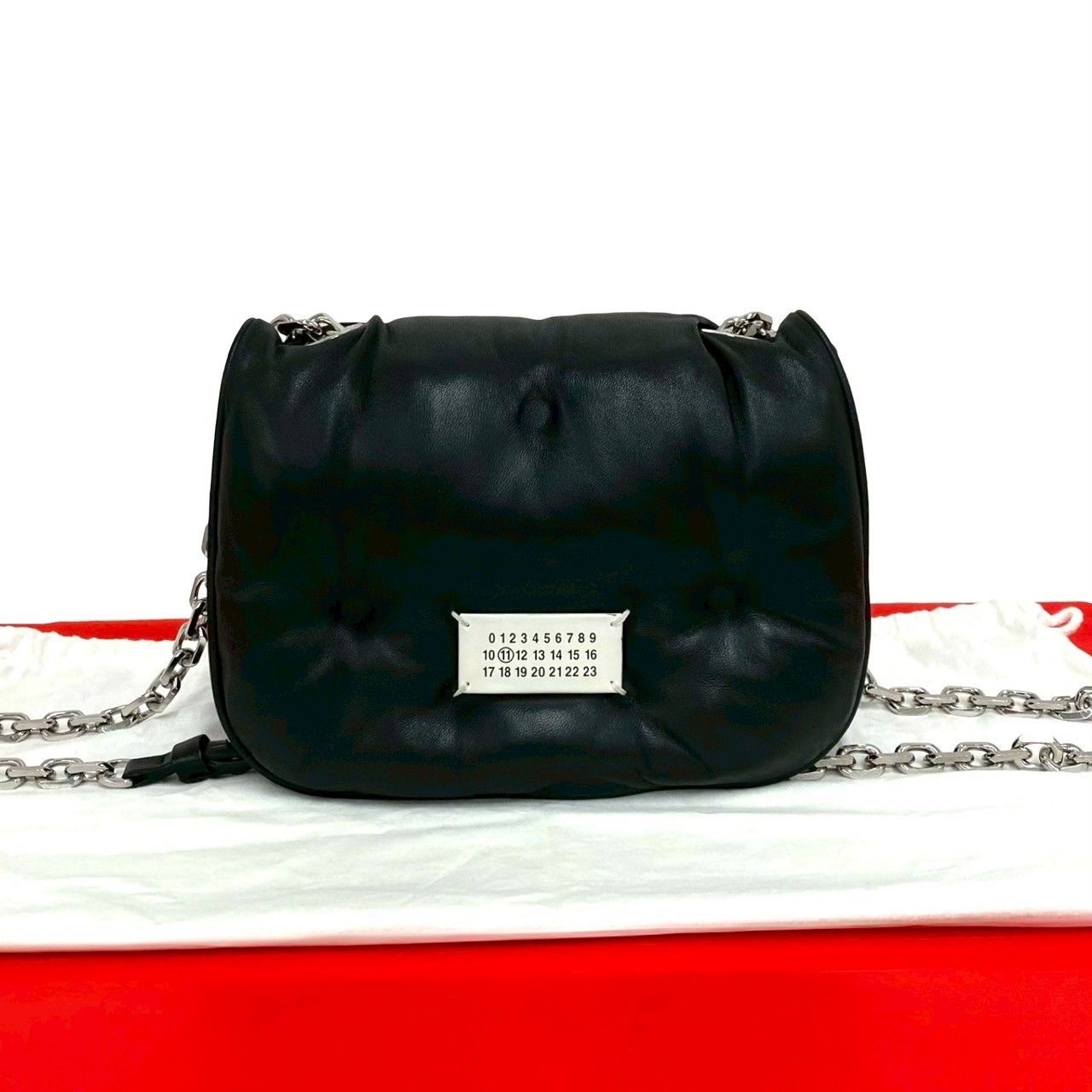 美品20AW MAISON MARGIELA バムバッグ ネイビー　ステッチ 楽天市場】マルジェラ（奥行/マチ20 ～ 24.9cm）の通販