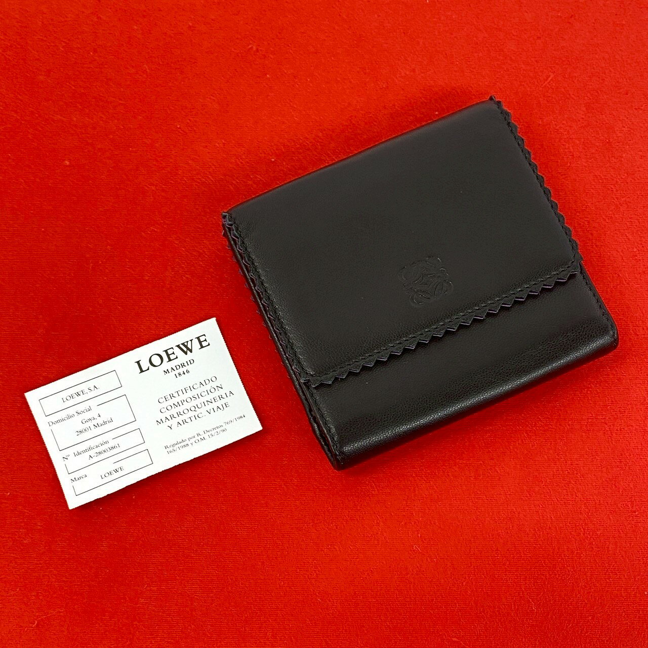 楽天市場】カードケース 本革（ブランドロエベ）（レディース財布