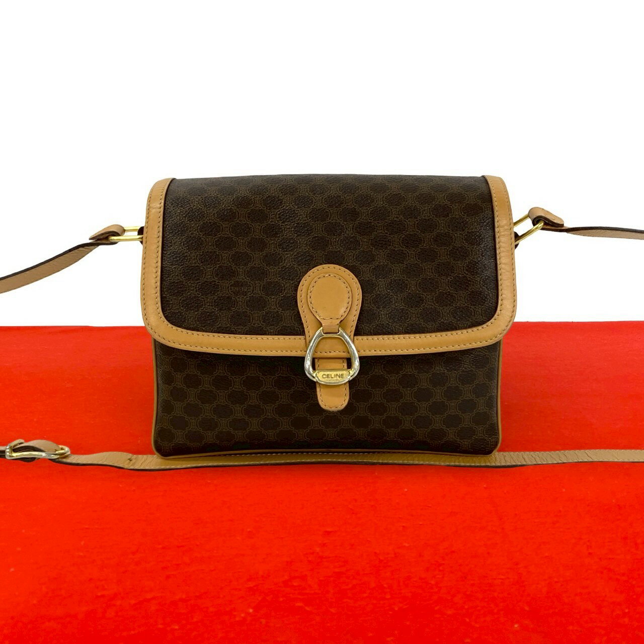 みかん✨極美品　正規品✨セリーヌ　三つ折り　トリオンフ　マカダム 楽天市場】celine マカダム トリオンフの通販
