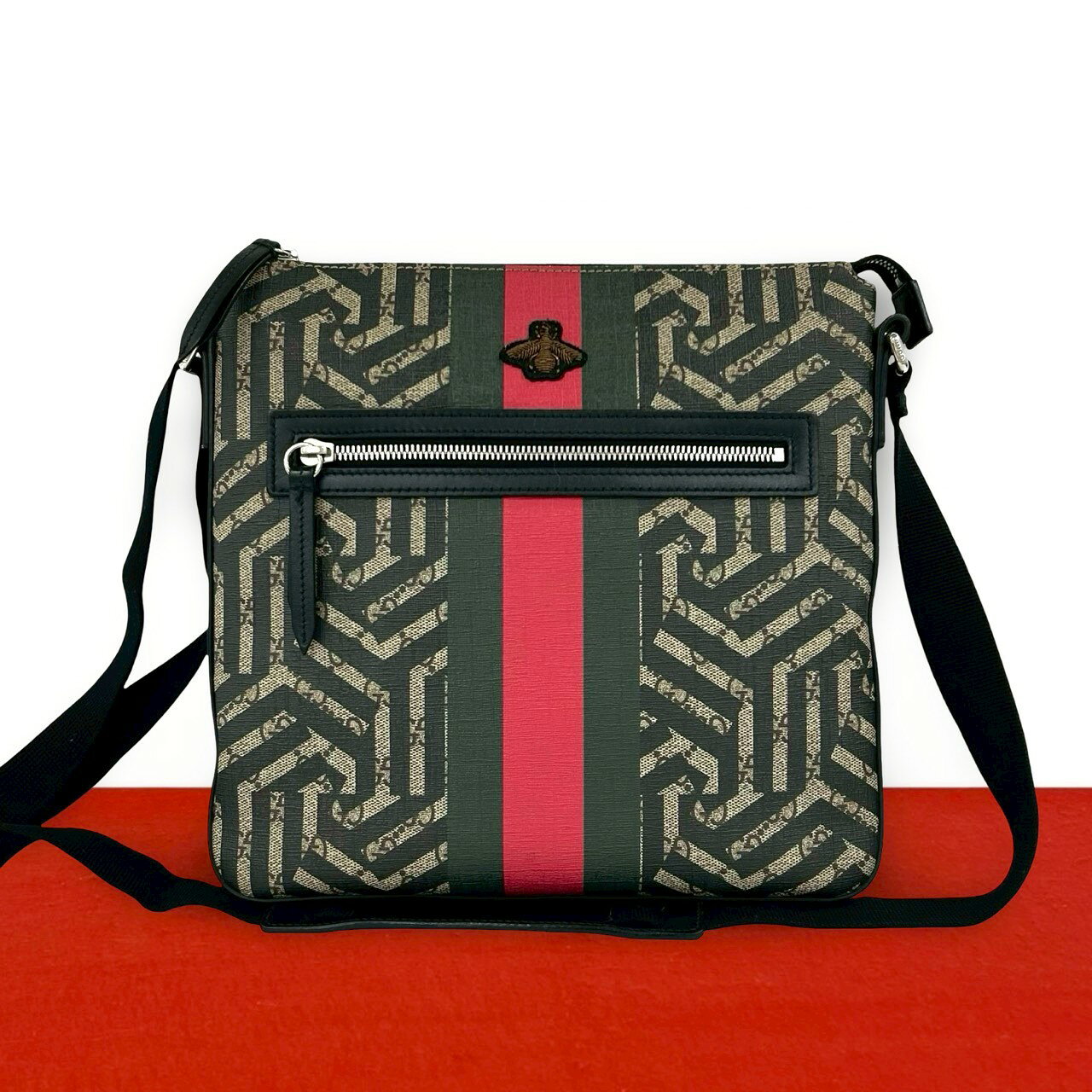楽天市場】gucci シェリーライン ショルダーバッグ（メンズバッグ