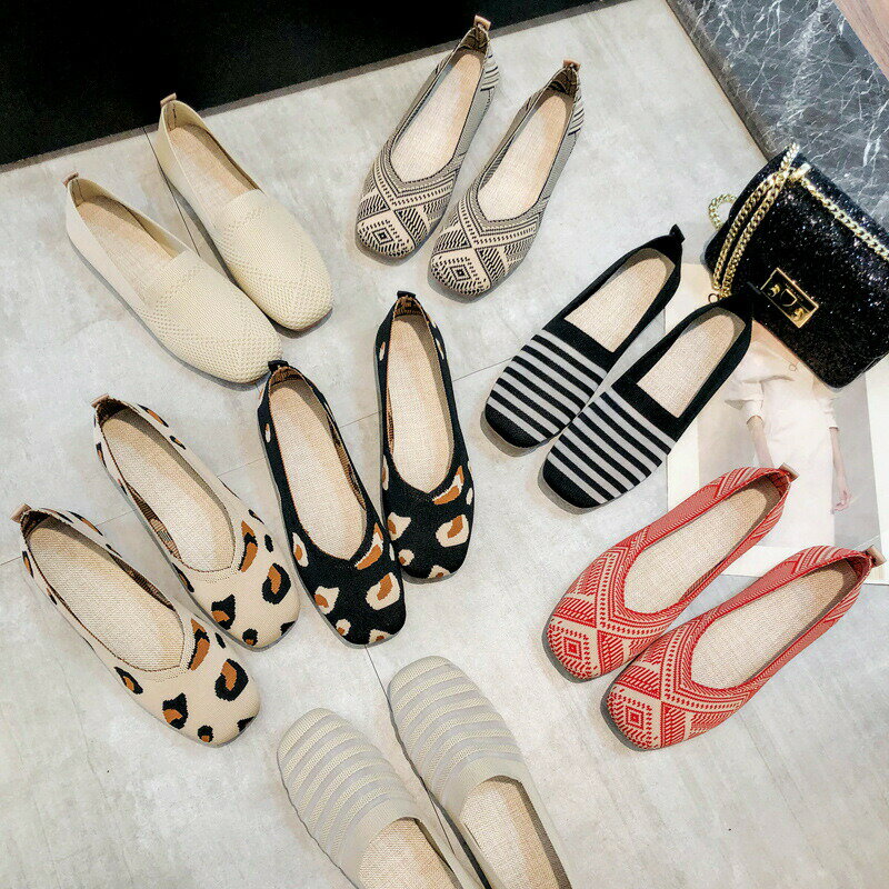 【スーパーSALE！SSP5倍★最大30％OFF】パンプス レディース ニット 通気性よい 履きやすい 走れる 長時間 通勤 仕事 可愛いサンダル 歩きやすい おしゃれ シューズ 靴 疲れない