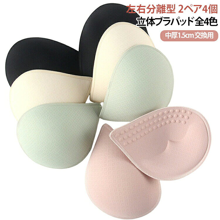 【2点購入特典・300円OFF】替えパッド ブラパッド 2ペア4個 替え ブラ インナー パ...