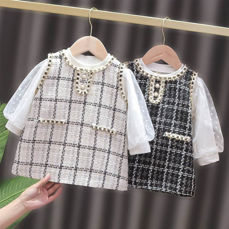 ベビー 子供服 赤ちゃん 2点セット セットアップ フォーマル 通園 女の子 春秋 発...