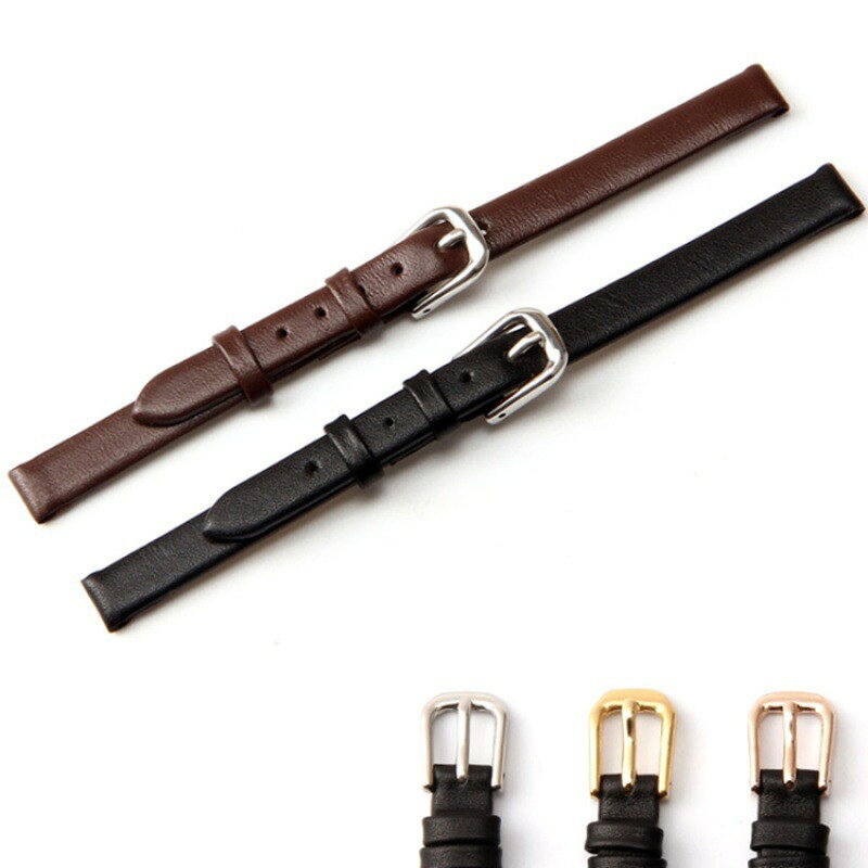 最新 女性レザー時計ベルト 牛革 レディースウォッチ本革腕時計バンド 交換ベルト 8mm 10mm 12mm 14mm 16mm 18mm共通 防水 メンズ腕時計 女性用時計 防汗