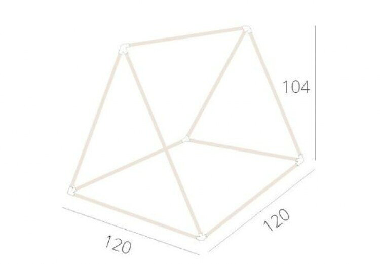 キッズハウス キッズテント ゲームハウス 子供の日 プレゼント カーテン フロアマット ベビーテント 三角形 プレイハウス 隠れ家 プレイテント 男の子 秘密基地 子供テント [2]