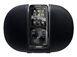 【中古】 SONY ウォークマン Sシリーズ メモリータイプ スピーカー付 16GB ブラック NW-S755K B