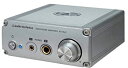 【中古】 audio technica オーディオテクニカ ヘッドホンアンプ φ6.3ステレオ標準 φ3.5ステレオミニジャック両対応 AT-HA21
