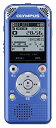 【中古】 OLYMPUS オリンパス ICレコーダー VoiceTrek 2GB MP3 WMA ステレオ録音 microSD対応 LBL ライトブルー V-801