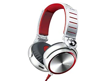 Sound-Isolating Type - 【中古】 SONY EXTRA BASS 密閉型ヘッドホン レッド MDR-XB920 R