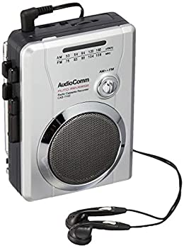 【中古】 OHM AudioComm ラジオカセット AM FM ラジオ番組録画可能 CAS-710Z
