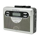 【中古】 WINTECH アラームクロック AM FMラジオ付テープレコーダー シルバー FMワイドバンドモデル PCT-11R(2)