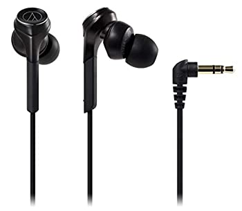 Sound-Isolating Type - 【中古】 audio technica オーディオテクニカ SOLID BASS カナル型イヤホン 重低音 ハイレゾ音源対応 ブラック ATH-CKS770X BK
