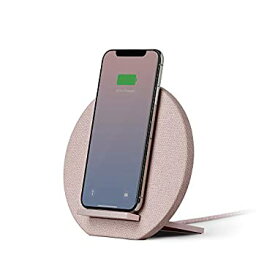 【中古】 NATIVE UNION DOCK Wireless Charger Stand 10W 多用途 高速 ワイヤレス充電スタンド Qi認証 - iPhone 11 11 Pro 11 Pro Max対応 ローズ