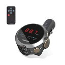 【中古】 エレコム FM トランスミッター 重低音モード イコライザー付 Bluetooth USB×2ポート 2.4A おまかせ充電 リモコン付 ブラック LAT-FMBTB05RBK