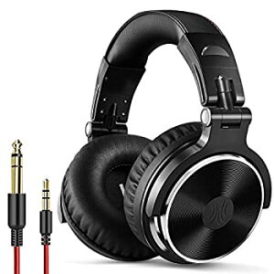 (未使用品) OneOdio Pro10 ヘッドホン 50mmドライバー 有線 マイク付き DJ モニターヘッドホン オーバーイヤー 密閉型 楽器練習 ミキシング 音楽 映画鑑賞ネット通販