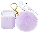 【中古】 Airpodsケース CTYBB シリコンAirpodsケースカバCTYBB11 A-PurPle