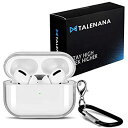 【中古】 AirPods Pro 用 ケース 透明 2020モデル TALENANA エアーポッズ プロ 用 充電ケースカバー クリア 全面保護 落下防止 耐衝...