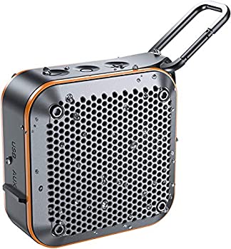 【中古】 LEHII BT525 Bluetooth スピーカー TWS対応 12時間連続再生 microSDカード & FMラジオ対応 TFカード IPX7防水防塵 マイク内蔵 USBポート＆Aux
