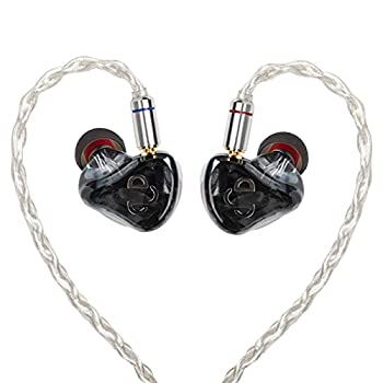 【中古】(未使用品) AIDERLOT M5 イヤホン 有線 ハイエンドイヤホン IEMs インイヤーモニター 5つのバランスドアーマチュアイヤホン 2単結晶銅銀メッキmmcx