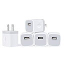 【中古】 USB 充電器 【5個セット】AC充電器 USB 電源アダプター USB コンセント PSE認証 コンパクト スマホ充電器 ACアダプター iPhon...