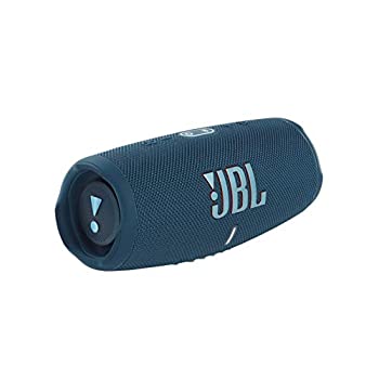【中古】 JBL CHARGE5 Bluetoothスピーカー 2ウェイ・スピーカー構成 USB C充電 IP67防塵防水 パッシブラジエーター ポータブル 2021年モデル ブルー