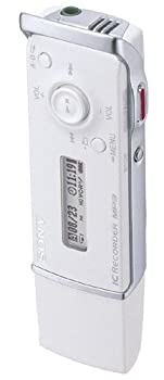 【中古】 ソニー ICレコーダー 512MBフラッシュメモリー内蔵 ホワイト 録音・再生機能搭載 ICD-U60 W