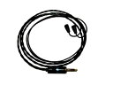 【中古】 Song's Audio イヤホン・ヘッドホン用リケーブル Night Stalker For Sennheiser IE ミニプラグ⇔専用端子 1....