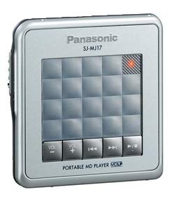 【中古】 Panasonic パナソニック SJ-MJ17-S シルバー ポータブルMDプレーヤー MDLP対応 MD再生専用機 MD