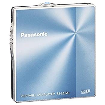 【中古】 Panasonic パナソニック SJ-MJ90-A ブルー ポータブルMDプレーヤー MD再生専用機 MDウォークマン