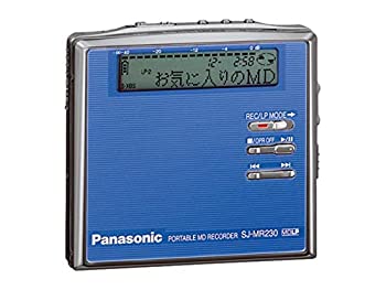 š Panasonic ѥʥ˥å SJ-MR230-A ֥롼 ݡ֥MD쥳 MDLPб MDϿѵ Ͽ MDޥ MDץ졼䡼