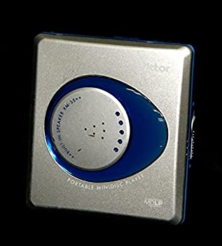【中古】 Victor ビクター JVC XM-S5-A ブルー ポータブルミニディスクプレーヤー MDLP対応 MD再生専用..