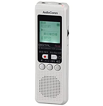 【中古】 オーム電機 ICレコーダー ICR-U124N 【中古】 オーム電機 ICレコーダー ICR-U124N