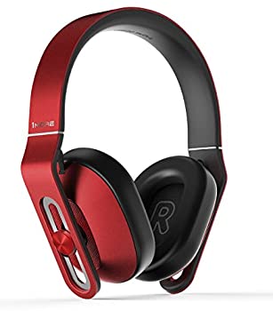 yÁz 1MORE MK801-RD Over-Ear Headphones with Apple iOS and Android Compatible Microphone and Remote Red