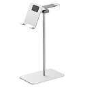 【中古】 エレコム ヘッドホン用スタンド 【バンド幅 55mm以下対応】スマートフォン【4.0-6.7inchサイズに対応】アルミ仕上げ シルバー P-DSCH...