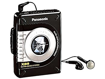 【中古】 Panasonic パナソニック ヘッドホンステレオ RQ-P35-K ブラック