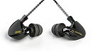 【中古】 EARSONICS S-EM6 Black Edition IEM イヤホン 6 バランスドアマーチュア ケーブル脱着式