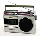 【中古】 SANYO サンヨー 三洋 MR-G308 FM AM 2バンドラジオカセットレコーダー モノラル(2)