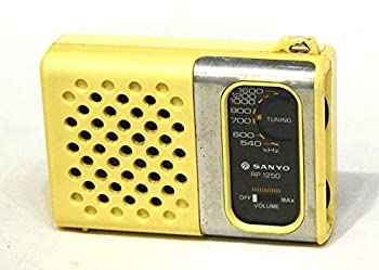 【中古】 SANYO サンヨー 三洋 RP1250 AMポケッタブルラジオ ビンテージ ヴィンテージ レトロ アンティーク