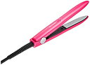 【中古】テスコム (TESCOM) ヘアアイロン ストレート & カール 2WAY Styleup mini ピンク THS10-P