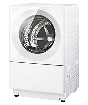 【中古】 パナソニック ななめドラム洗濯乾燥機 Cuble(キューブル) 10kg 左開き パールホワイト NA-VG1400L-W