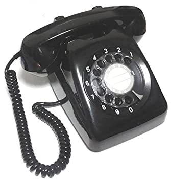 【中古】 NTT 601-A2 ダイヤル式電話機 (黒電話)