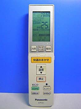 【中古】 Panasonic パナソニック エアコンリモコン A75C3546